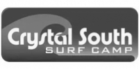 Crystal South Surf Camp logo