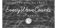 Jack's Surfboards Every Wave Counts logo